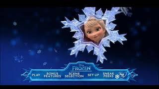 Frozen (2013) - Dvd Menu Walkthrough