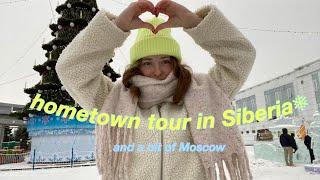 Tyumen, tour in my hometown in Siberia+ New Year in Moscow