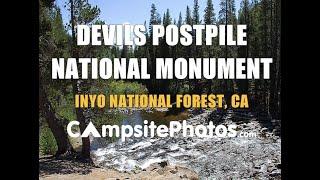 Devils Postpile National Monument Campground, CA