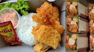 PESANAN DADAKAN CHICKEN KATSU 60 PORSI | RESEP AYAM KATSU