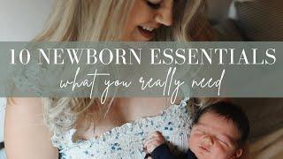 10 REAL Newborn Essentials | What You REALLY Need | 3rd Time Mom