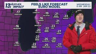 13 ON YOUR SIDE FORECAST: Lake-effect Snow Returns Ahead of Coldest Air Since 2019