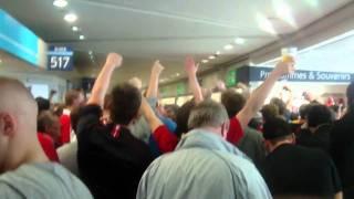 Man Utd Fans chanting