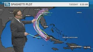 Tropical Depression 4 forms just south of Cuba, expected to move toward Florida