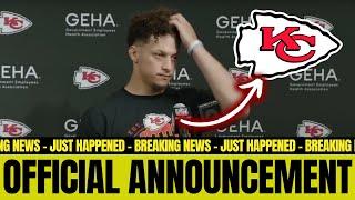 URGENT!  PATRICK MAHOMES Shocking Confession