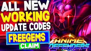 NEW ANIME DEFENDERS UPDATE 1 CODES! ROBLOX ANIME DEFENDERS CODES!