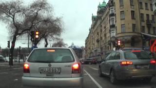 Timelapse driving in Stockholm.