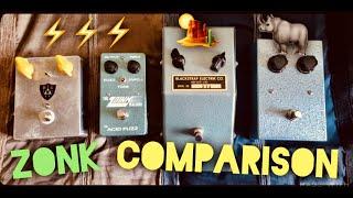 Zonk Comparison | B.G Harding - Acid Fuzz - Blackstrap - Jerms Fuzz