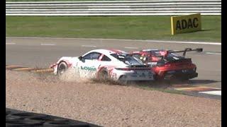 Porsche Carrera Cup Sachsenring 2023 - Crashs, Action and Pure Sound
