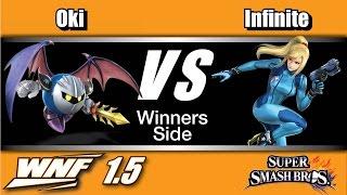 WNF 1.5 - SCB | Oki (Meta Knight) Vs. Infinite (Zero Suit Samus) Winners Side - Smash Wii U