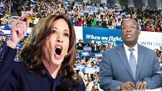 Lavwadlamerik Sa Fenk Tonbe Kamala Harris Demonte Towo Nan Michigan Donald Trump Sezi