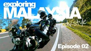 S1 E2: Adv Malaysia: Riding between fog, lush green tea fields and islands