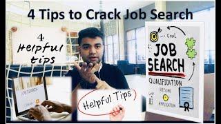 Simple and Easy 4 Tips for Job Hunt | Successful Job Search | Explore with Malim