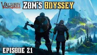 Valheim Swamp Boss Battle: Time To Take On Bonemass (Zom's Odyssey) #21