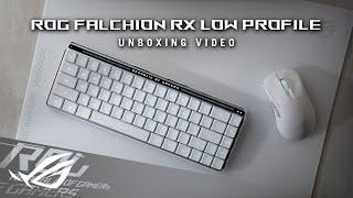 ROG Falchion RX Low Profile – Unboxing Video | ROG Singapore