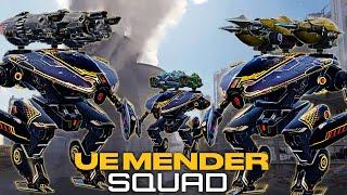 6 Ultimate Mender FULL Squad At Once... Unbelievable INFINITE Healing | War Robots