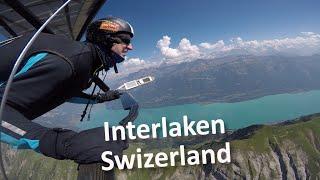 HANGGLIDING - Interlaken, Switzerland - free flying