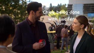 Chloe being absolutely done with Lucifer (part 2)