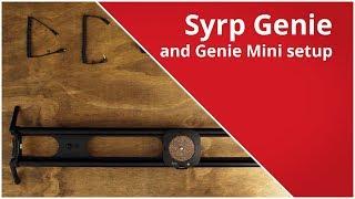 Syrp Genie & Genie Mini desk setup