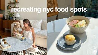 what i eat in a day (recreating meals from nyc favorite spots!)