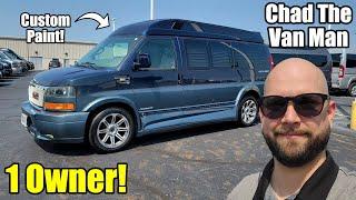 Only 30K Miles! 2017 GMC "Denali" LUXURY Travel Van | Chad The Van Man