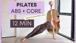 Transform Your Core: 12 MIN PILATES ABS & CORE using Pilates Ball