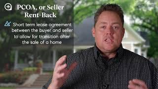 Understanding Seller Rent Back | Buyer Video Series