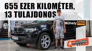 Ő villog le a belső sávban – BMW X5 3,0d – 2004 – MűhelyPRN 209