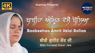 Baabeehaa Amrit Velai Boliaa | Bibi Guneet Kaur Jee | Atamras