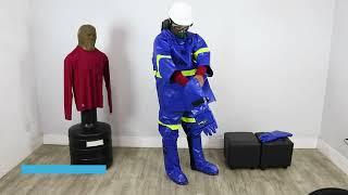 Safetech Hydrojet protection donning