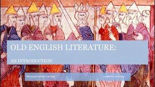 Old English Literature: An Introduction