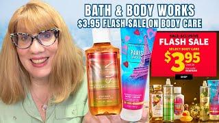 Bath & Body Works $3.95 Flash Sale on Body Care - Lowest Price of SAS!