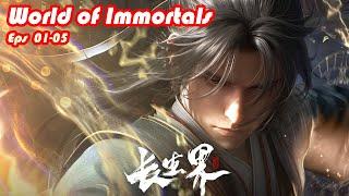 INDO SUB | World of Immortals EP01-05 | Full Episode