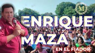 ENRIQUE MAZA EN EL FIADOR