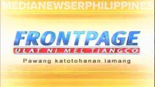 Frontpage Ulat ni Mel Tiangco [2003-2004] OBB