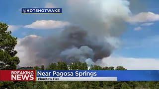 Plumtaw Fire Causing Evacuations For Residents Near Pagosa Springs