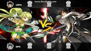 Elsword PvP: SilverKirito (Blade Master) vs. JackTheViper (Veteran Commander)