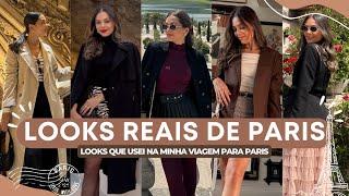 LOOKS DA VIAGEM | uma semana de looks em Paris ️