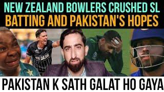 New Zealand Bowlers Crushed Sri Lankan Batting & Pakistan's Hopes