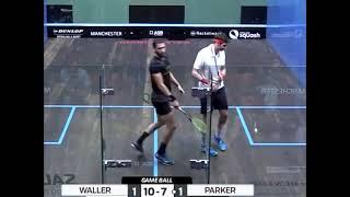 SQUASH. How to ask for a video review | George Parker