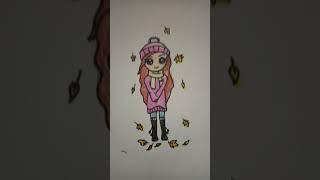 l tried to recreat autumn girl from draw so cute