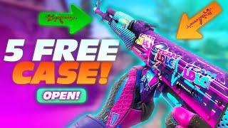 I got *5 Free Case* and made 25$ *TOTALLY FREE!* (Bloodycase)