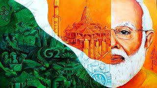 A painting on VIKSIT BHARAT || #viksitbharat2047 #viksitbharatsankalpyatra #mygov