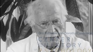 Richard Evans Interviews Carl Jung - Summary and Historical Development of Major Ideas