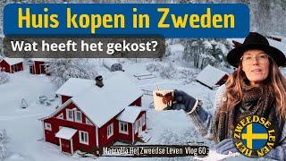 Wat heeft ons huis in Zweden gekost? en wat zijn de vaste lasten? / Het Zweedse Leven vlog 60 / subs