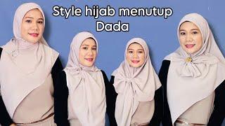 Tutorial hijab segi empat menutup dada,#subscribe #style #hijab #tutorialhijabsegiempat