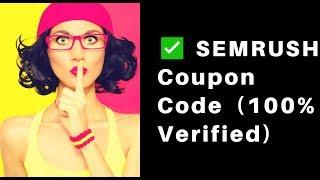 [Updated] SEMRush Discount Promo Coupon Code  (100% Working )