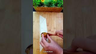 How to make perfect mini samosas from spring roll sheets  | Samosa folding tutorial/technique