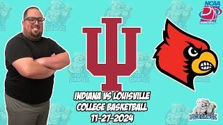 Indiana vs Louisville 11/27/24 Free College Basketball Picks and Predictions  | NCAAB Pick