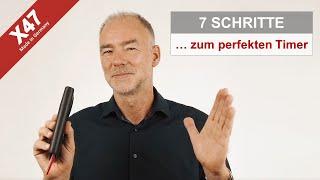 X47 | In 7 Schritten zum perfekten X47-Terminplaner (X47-072)